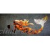 Drink like a Fish Mermaid Metal Wall Art copper/bronze  42" wide   163050040805
